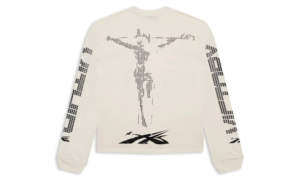 HELLSTAR SCOREBOARD LONG SLEEVE TEE ‘WHITE’