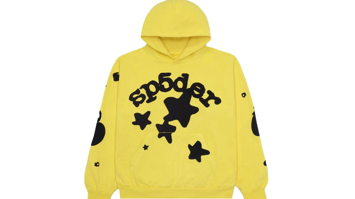 SP5DER WORLDWIDE BELUGA HOODIE ‘GOLD’