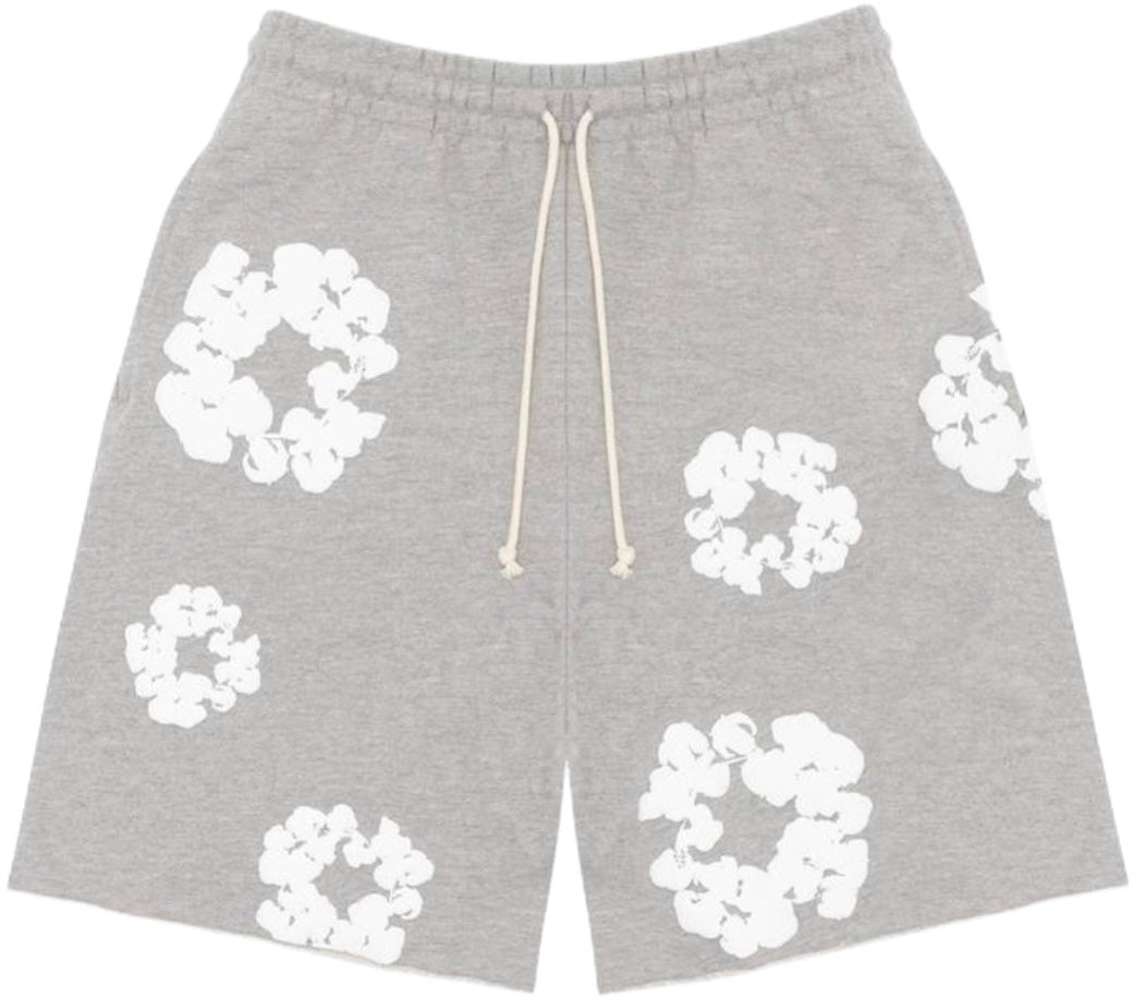 DENIM TEARS THE COTTON WREATH SHORTS ‘GRAY’
