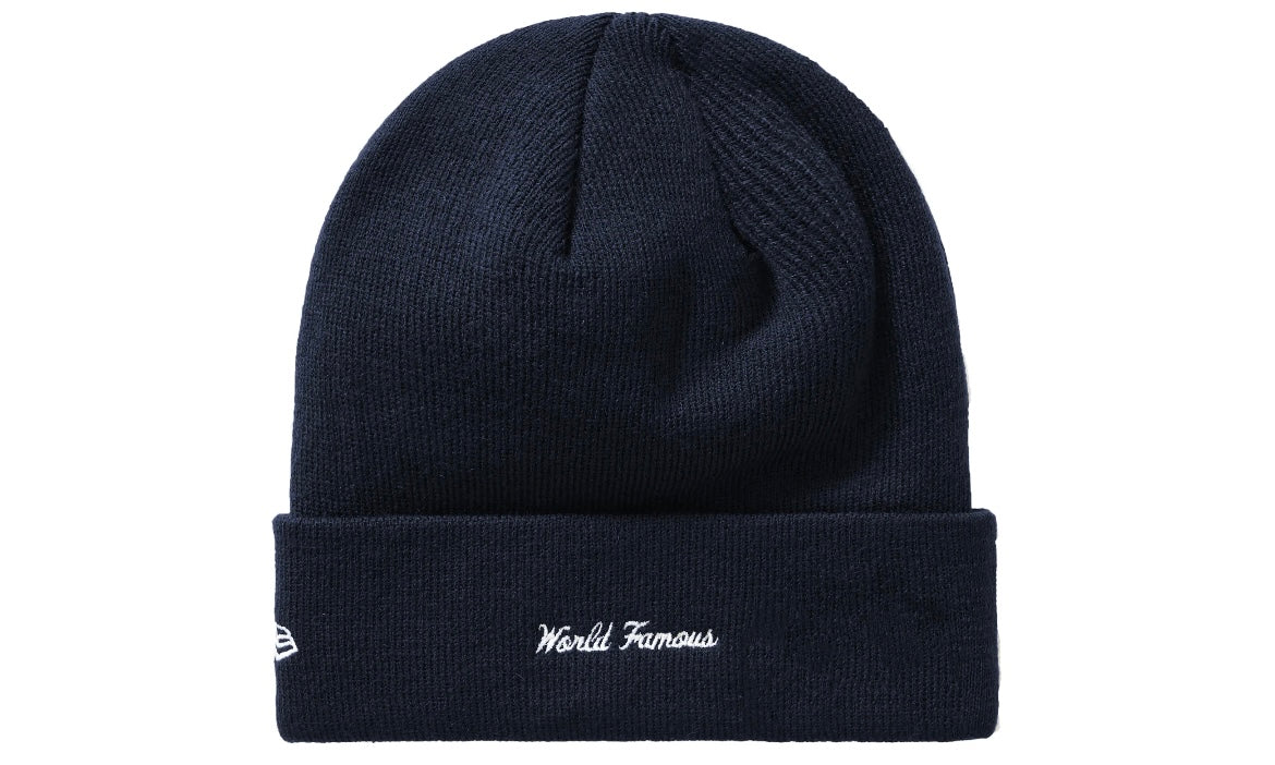 SUPREME NEW ERA BOX LOGO BEANIE ‘NAVY’