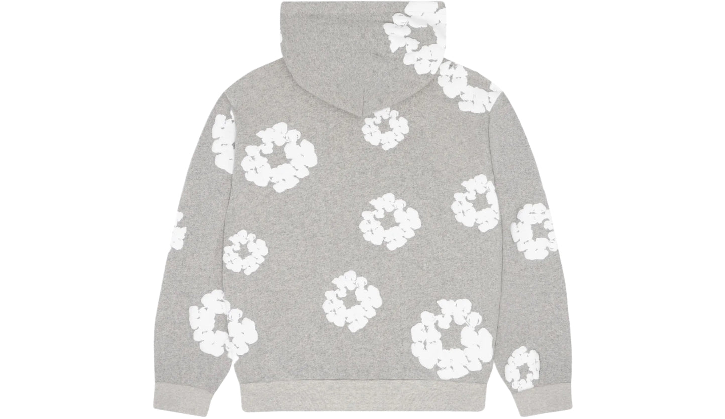 DENIM TEARS THE COTTON WREATH HOODIE ‘GREY’