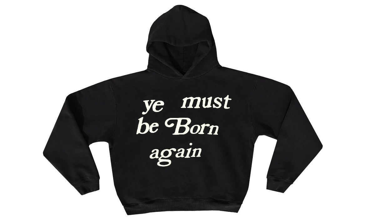 CACTUS PLANT FLEA MARKET BORN AGAIN HOODIE ‘BLACK’