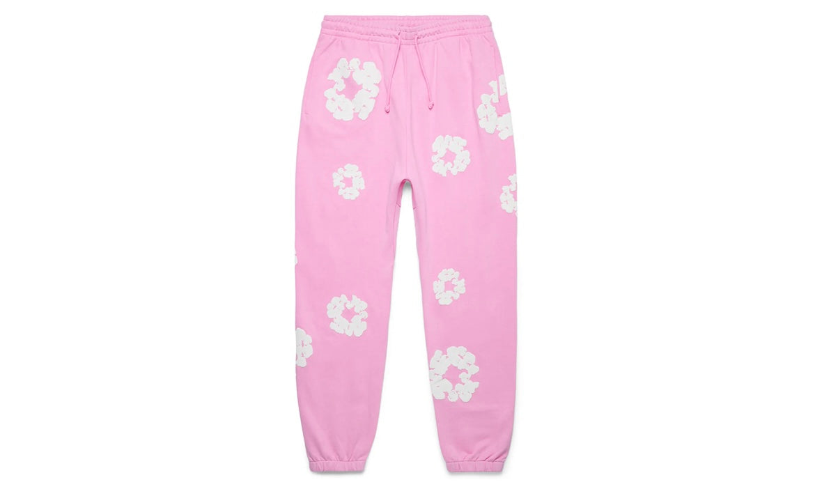 DENIM TEARS THE COTTON WREATH SWEATPANTS ‘PINK’