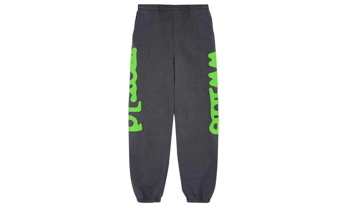 SP5DER WORLDWIDE BELUGA SWEATPANTS ‘SLATE GREY’