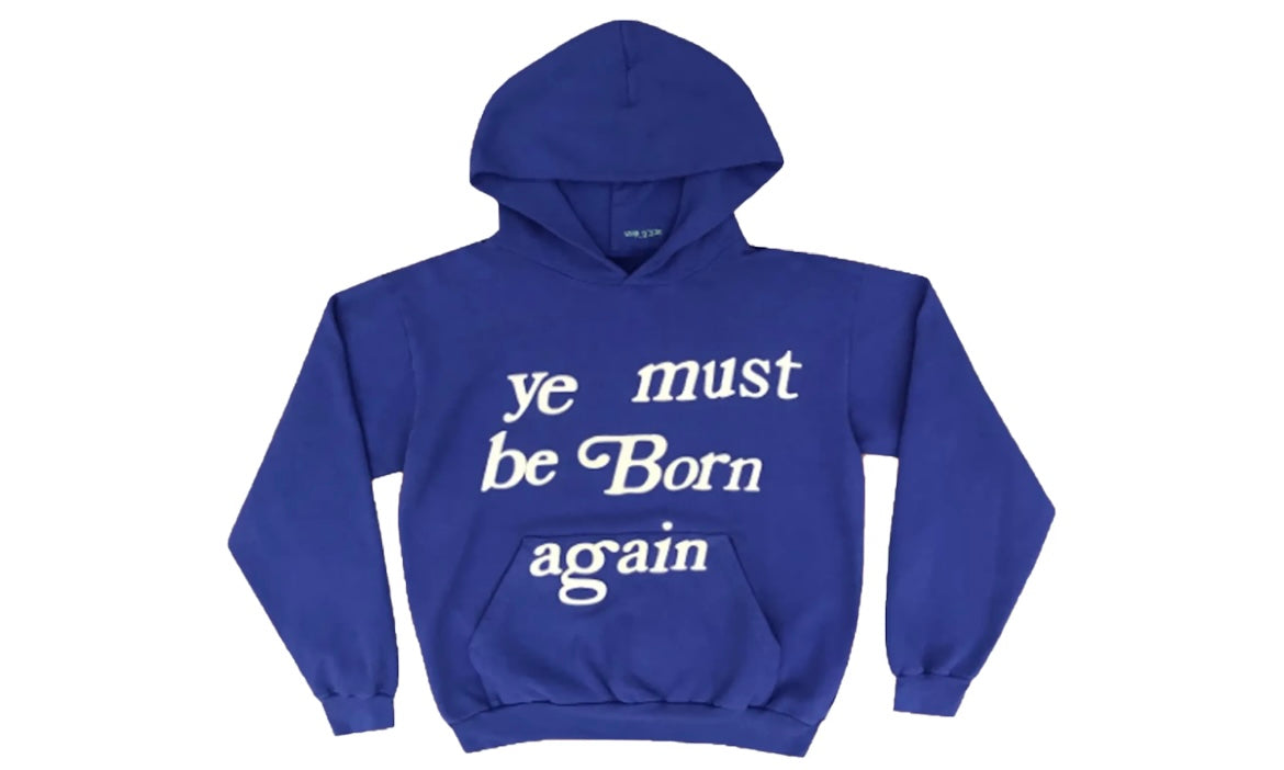CACTUS PLANT FLEA MARKET BORN AGAIN HOODIE ‘BLUE’