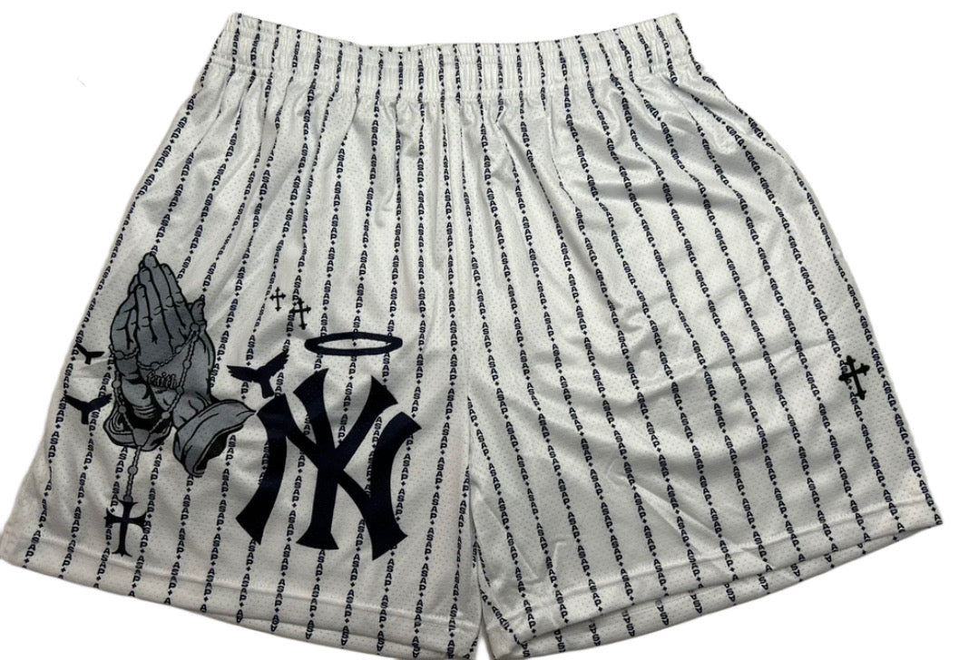 CUSTOM NEW YORK YANKEES SHORTS