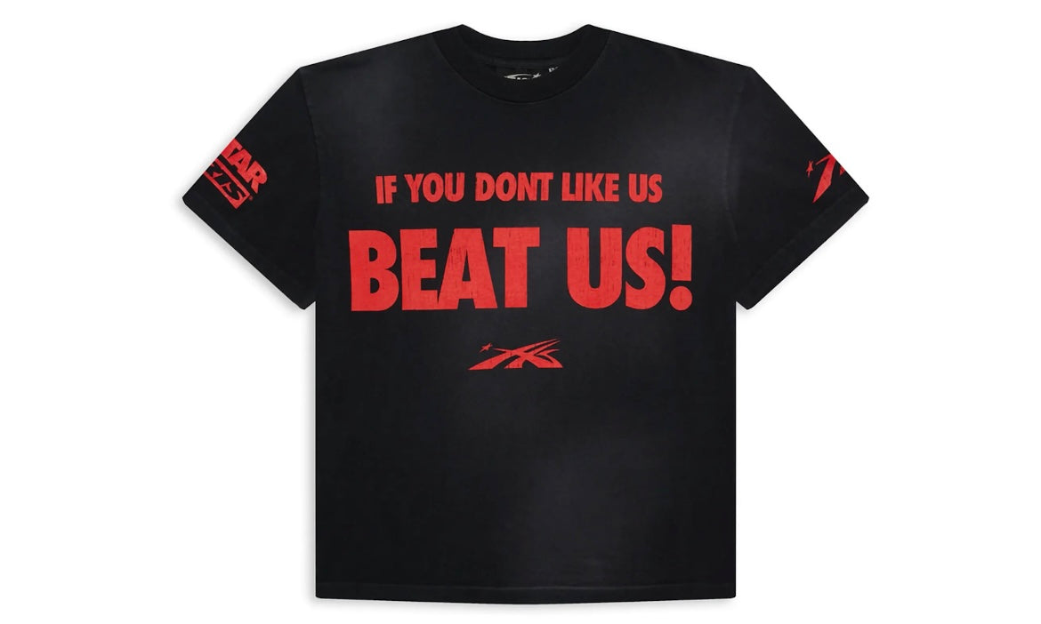 HELLSTAR BEAT US! TEE ‘BLACK’