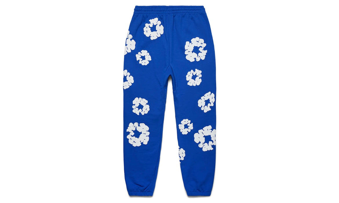 DENIM TEARS THE COTTON WREATH SWEATPANTS ‘ROYAL BLUE’