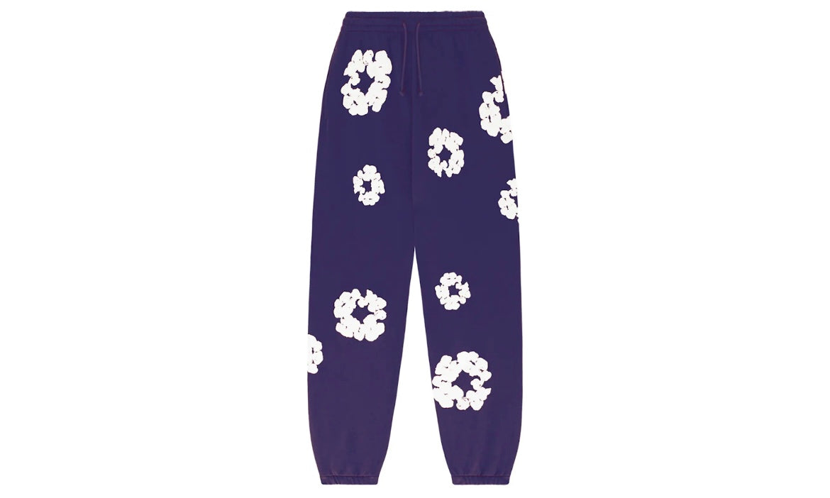 DENIM TEARS THE COTTON WREATH SWEATPANTS ‘PURPLE’