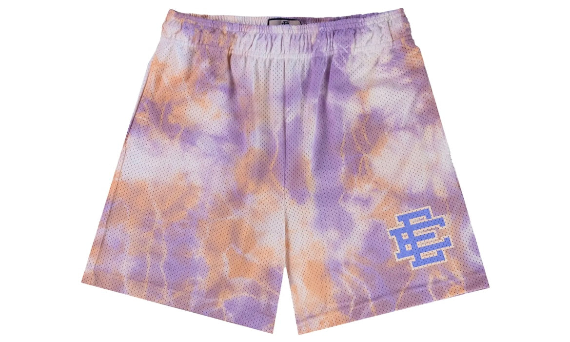 ERIC EMANUEL EE BASIC SHORT ‘LAVENDER TYE DYE/BLUE’