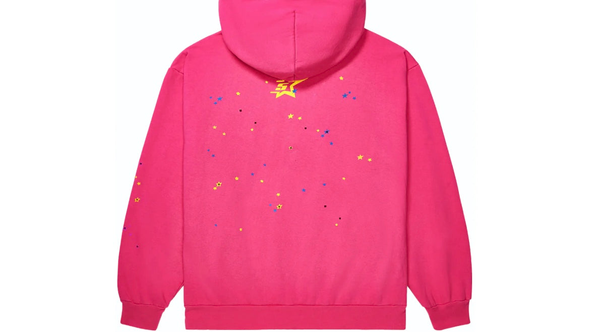 SP5DER WORLDWIDE P*NK V2 HOODIE ‘PINK’