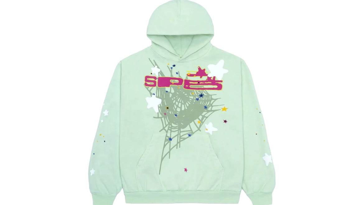 SP5DER WORLDWIDE SP5 HOODIE ‘MINT’