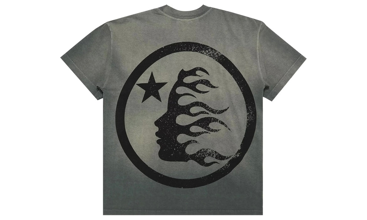 HELLSTAR GEL SPORT LOGO TEE ‘GREY’