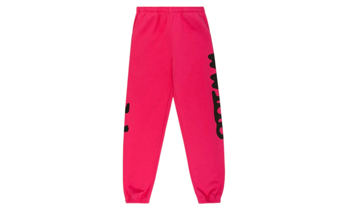 SP5DER WORLDWIDE BELUGA SWEATPANTS ‘PINK’