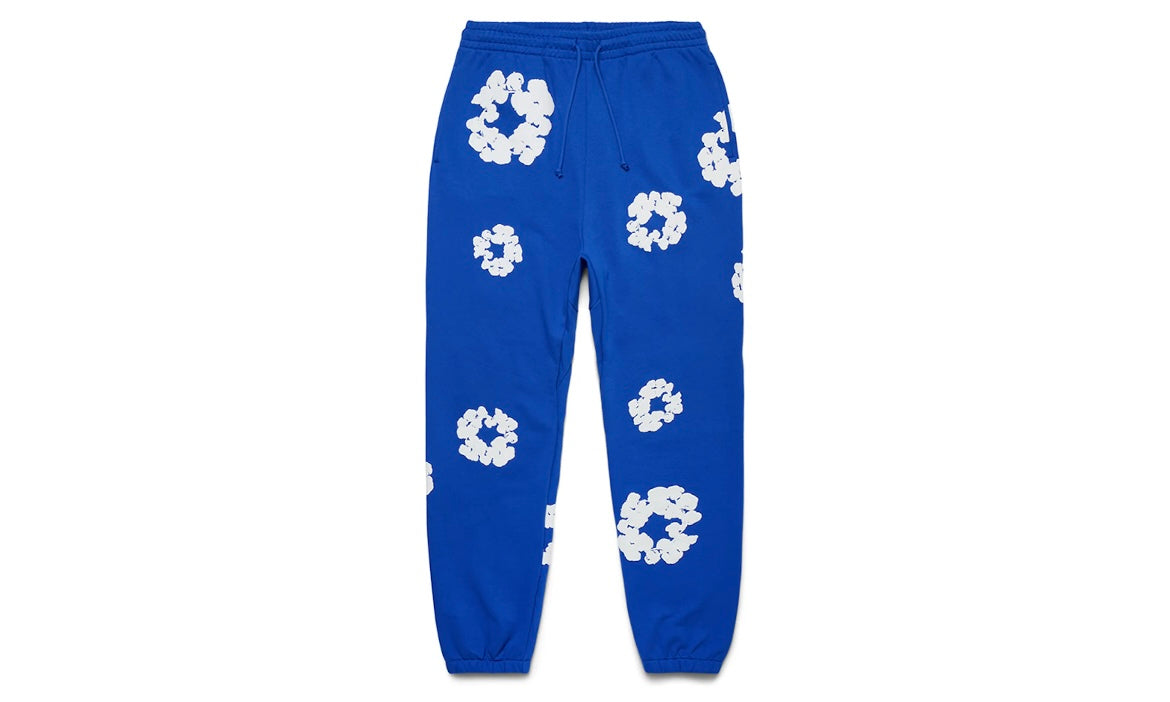 DENIM TEARS THE COTTON WREATH SWEATPANTS ‘ROYAL BLUE’