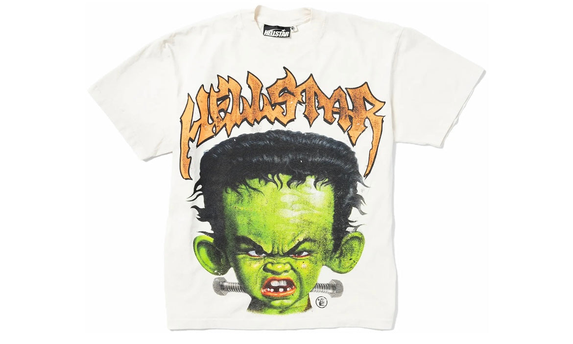 HELLSTAR FRANKENKID TEE ‘WHITE’