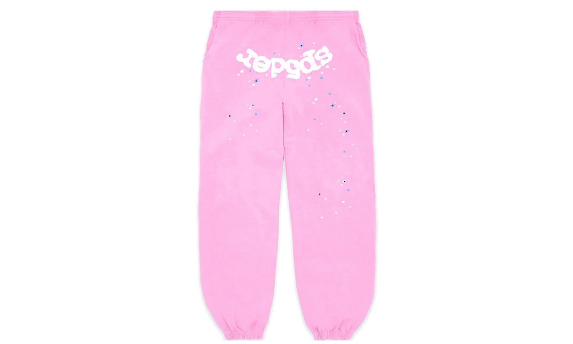 SP5DER WORLDWIDE ATLANTA SWEATPANTS ‘PINK’