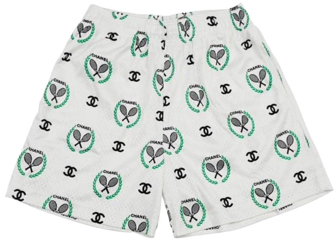 BRAVEST STUDIOS CHANEL MESH SHORTS