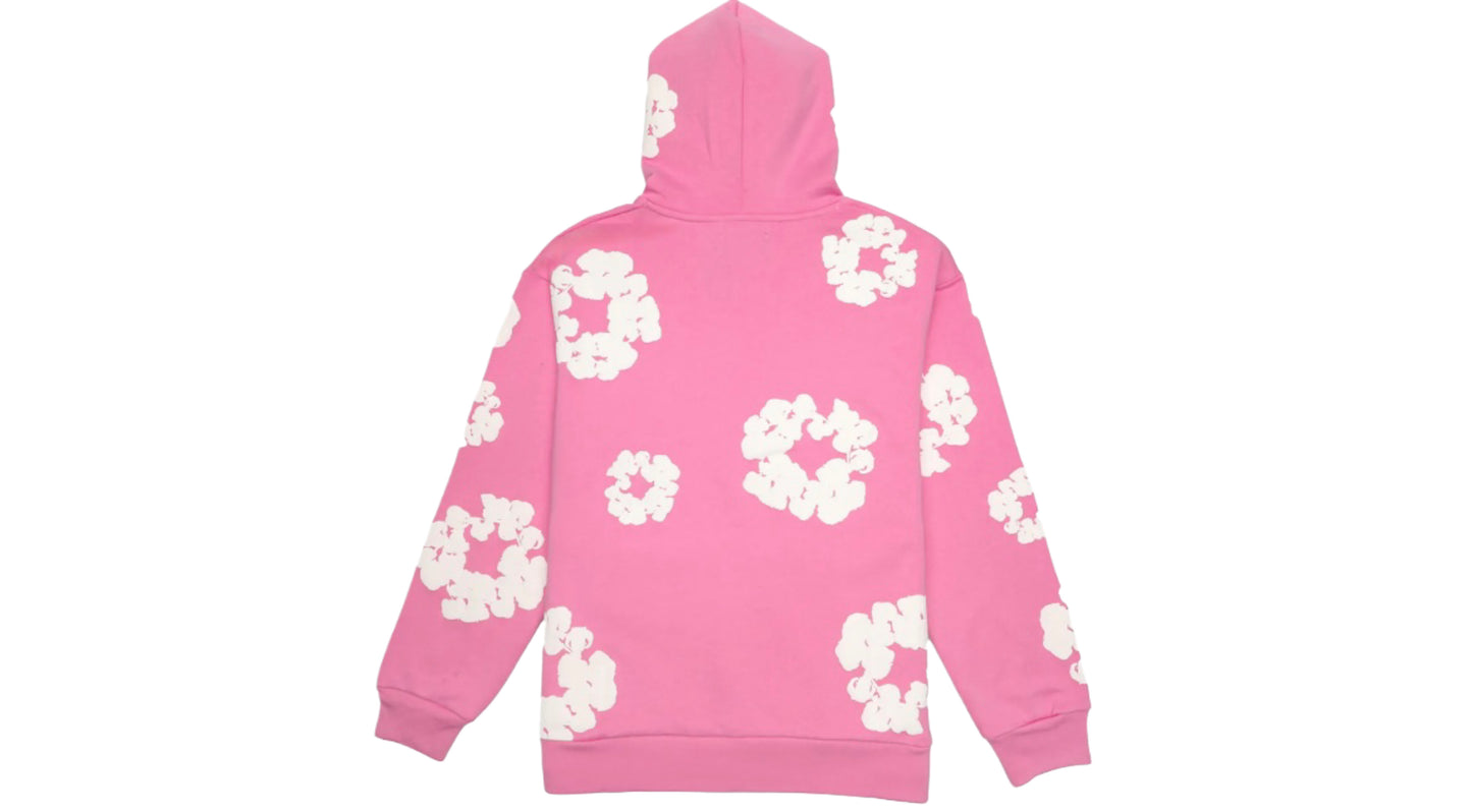 DENIM TEARS THE COTTON WREATH HOODIE ‘PINK’