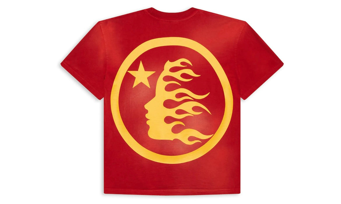 HELLSTAR NO GUTS NO GLORY TEE ‘RED’