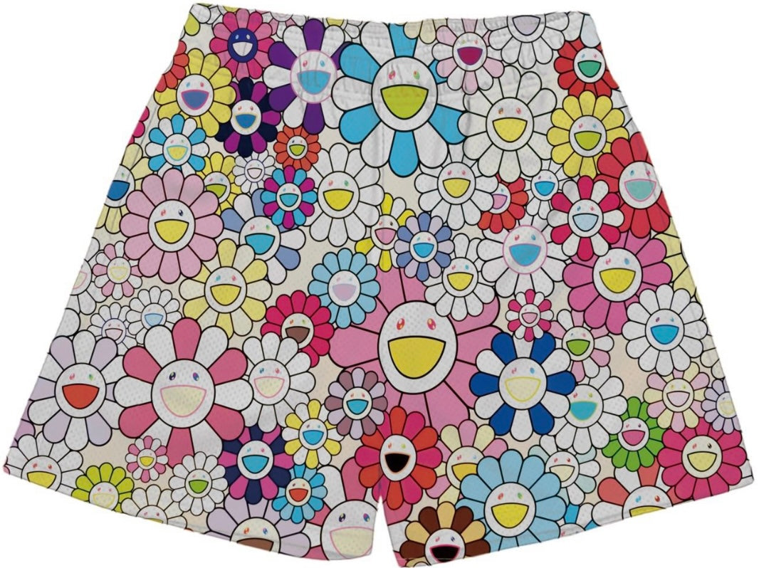 CUSTOM MURAKAMI MESH SHORTS