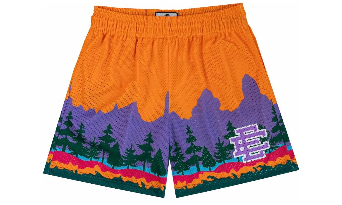 ERIC EMANUEL EE BASIC SHORT ‘ORANGE/PURPLE’
