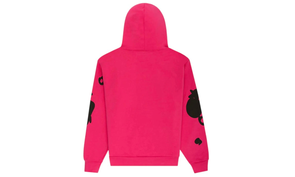 SP5DER WORLDWIDE BELUGA HOODIE ‘PINK’