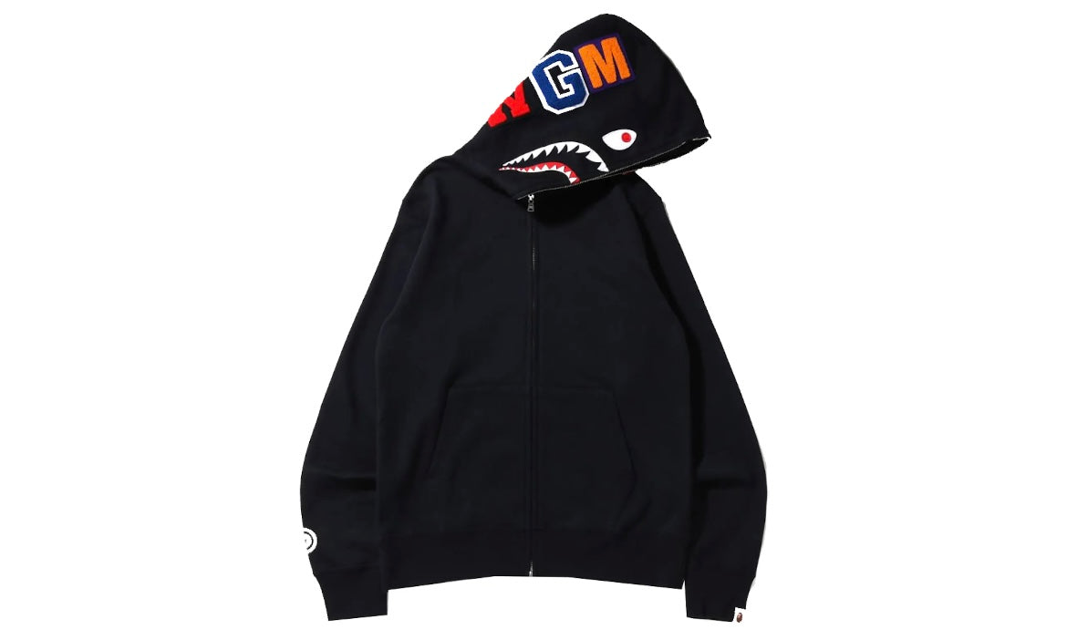 BAPE SHARK FULL ZIP HOODIE ‘BLACK’