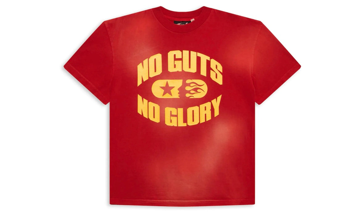 HELLSTAR NO GUTS NO GLORY TEE ‘RED’
