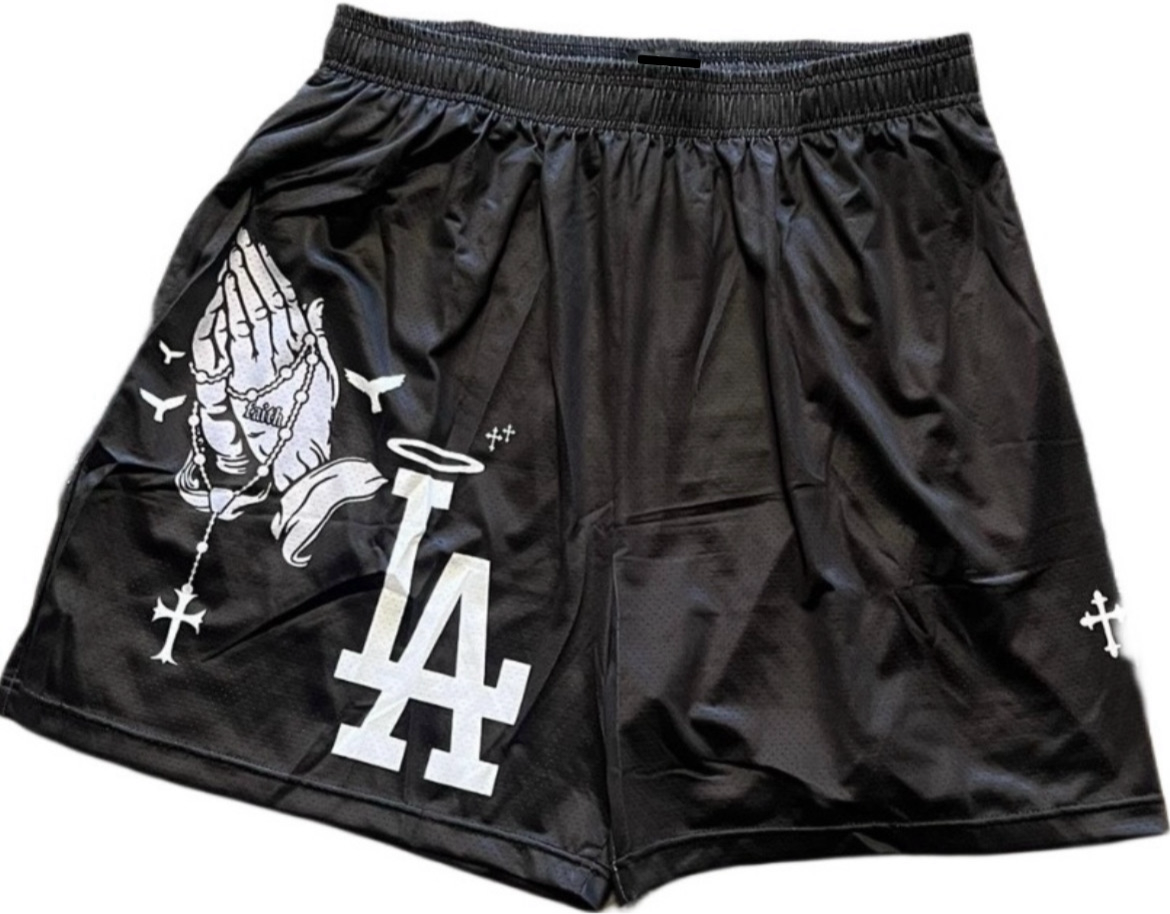 CUSTOM LOS ANGELES DODGERS SHORTS