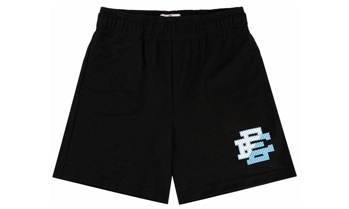 ERIC EMANUEL EE BASIC SHORT ‘BLACK / BABY BLUE SPLIT’