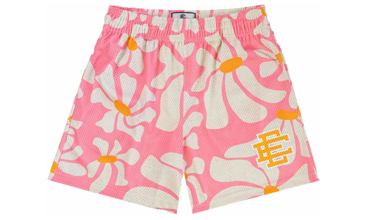 ERIC EMANUEL EE BASIC SHORT ‘PINK DAISIES/ YELLOW