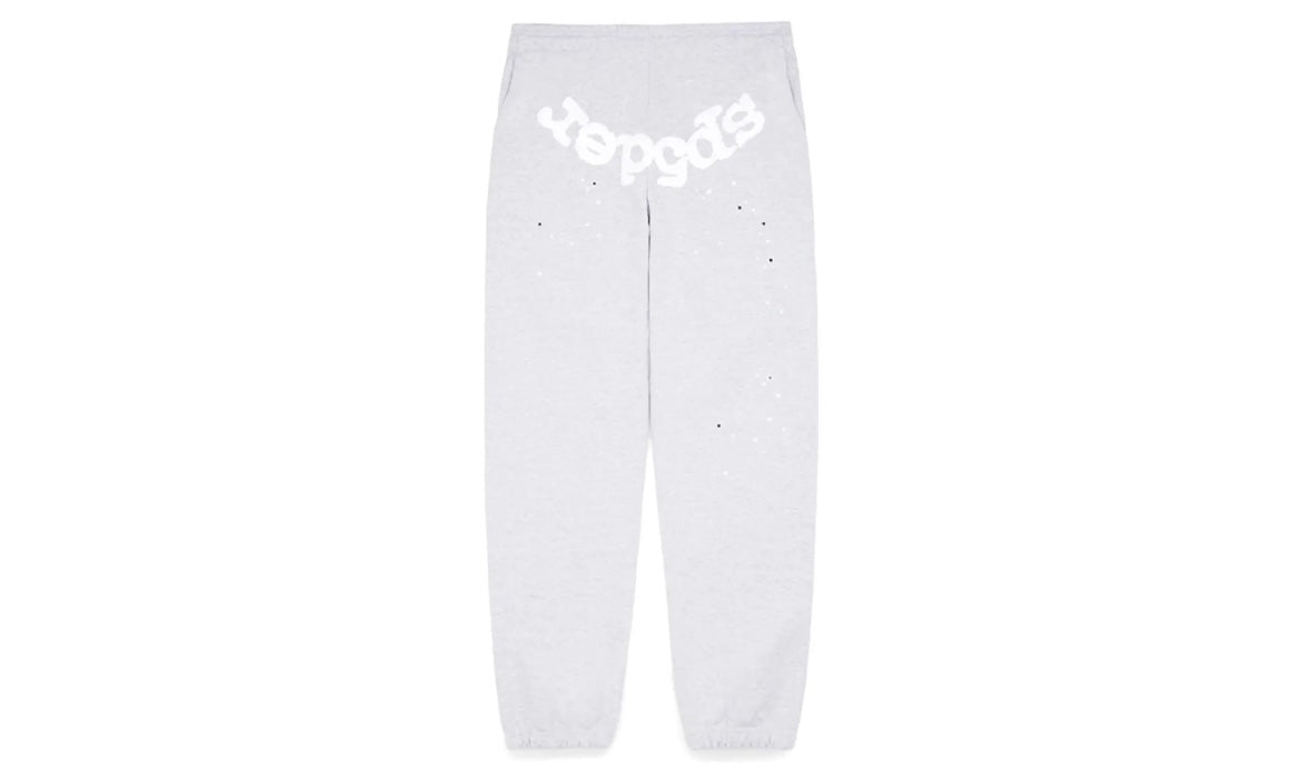 SP5DER WORLDWIDE OG WEB SWEATPANTS ‘HEATHER GREY’