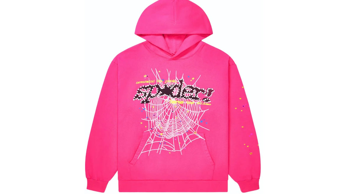 SP5DER WORLDWIDE P*NK V2 HOODIE ‘PINK’