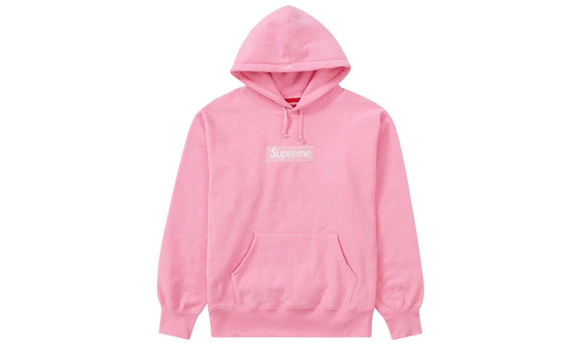 SUPREME BOX LOGO HOODED SWEATER ‘PINK’