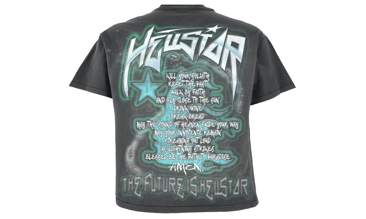HELLSTAR THE FUTURE TEE ‘BLACK/BLUE’