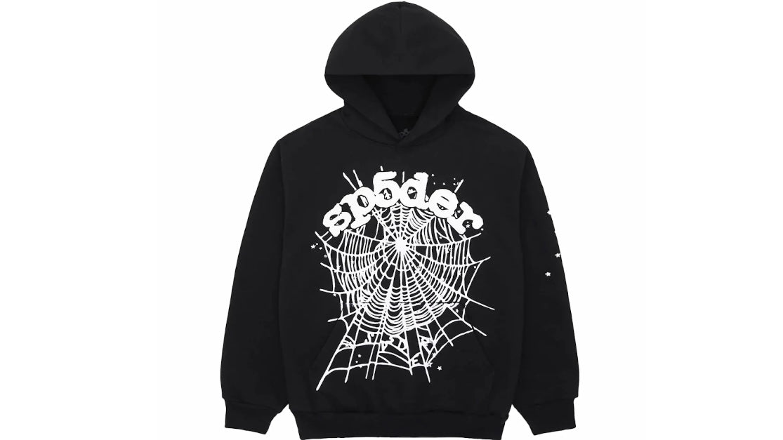 SP5DER WORLDWIDE OG WEB HOODIE ‘BLACK’