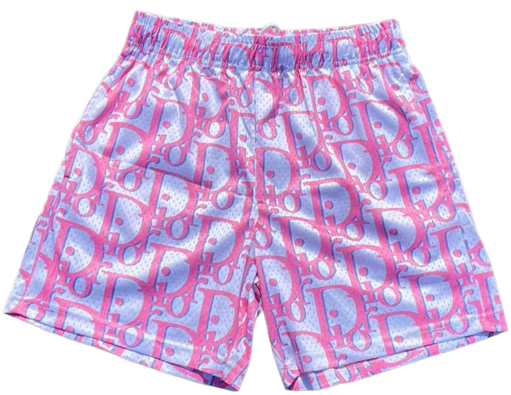 CUSTOM DIOR MESH SHORTS