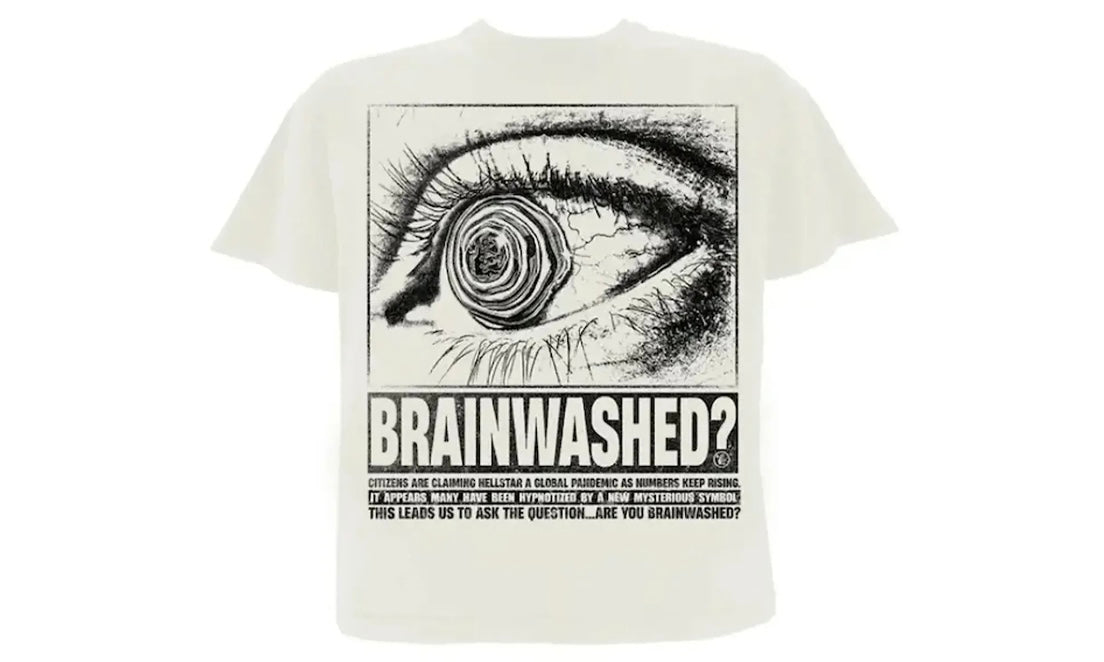 HELLSTAR EYEBALL T-SHIRT ‘WHITE’