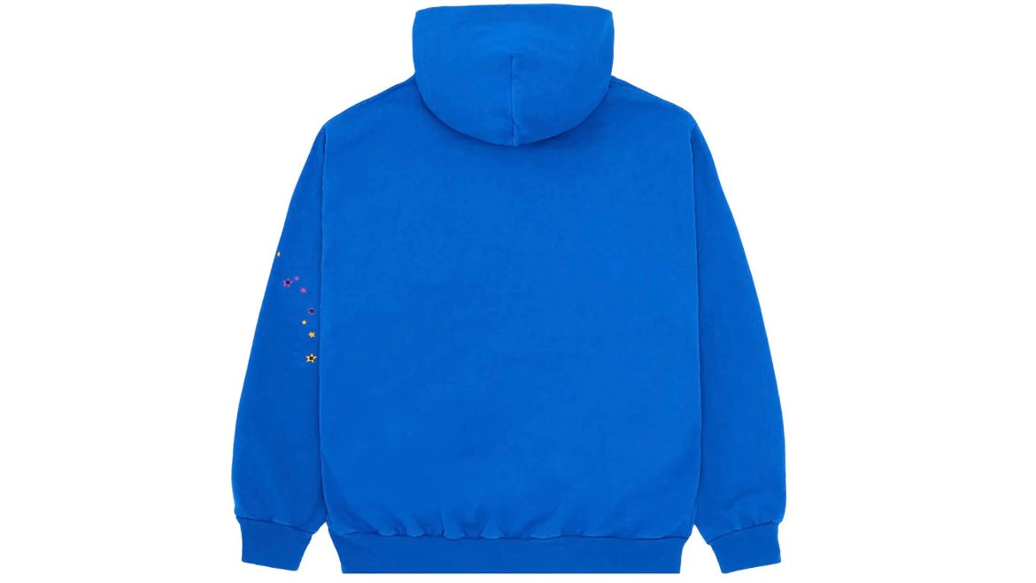 SP5DER WORLDWIDE TC HOODIE ‘BLUE’