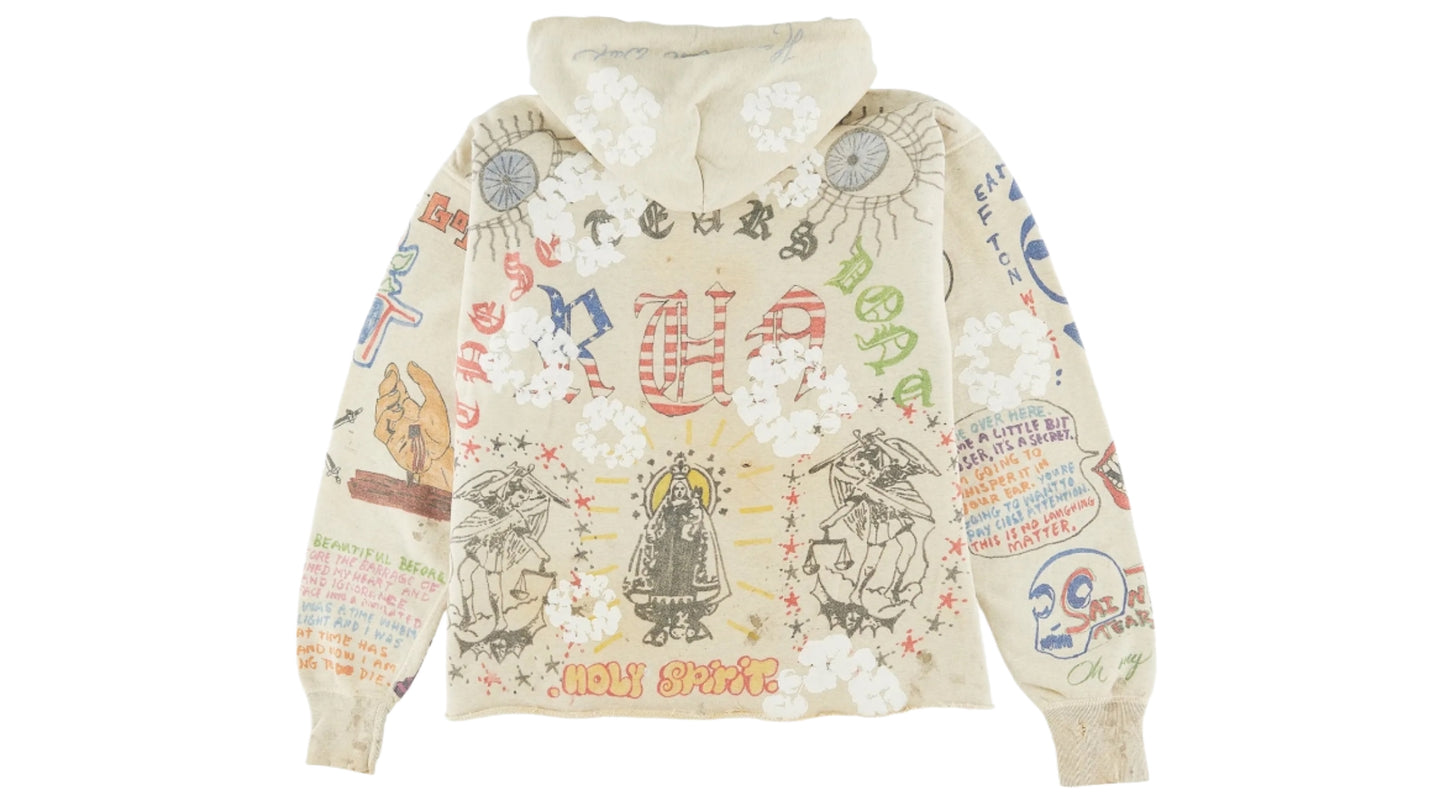SAINT MXXXXXX x DENIM TEARS GRAFFITI HOODIE