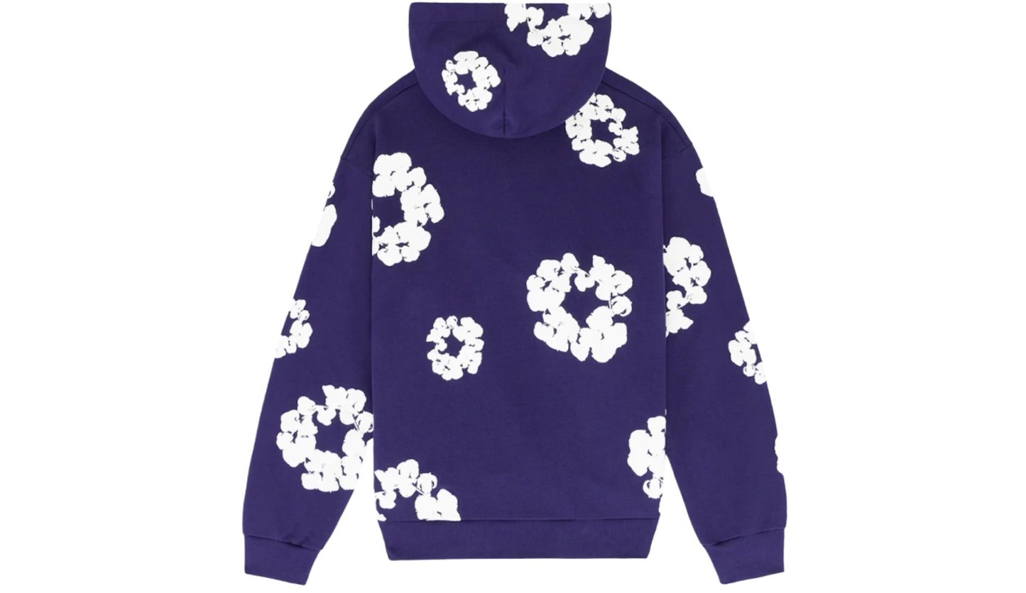 DENIM TEARS THE COTTON WREATH HOODIE ‘PURPLE’