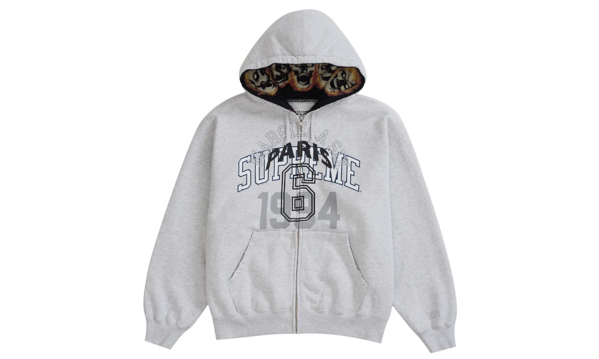 SUPREME MM6 MAISON MARGIELA ZIP UP ‘ASH GREY’