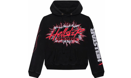HELLSTAR SPORTS FUTURE FLAME HOODIE ‘BLACK’