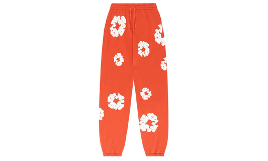 DENIM TEARS THE COTTON WREATH SWEATPANTS ‘ORANGE’