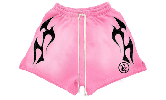 HELLSTAR FLAME SHORTS ‘PINK’