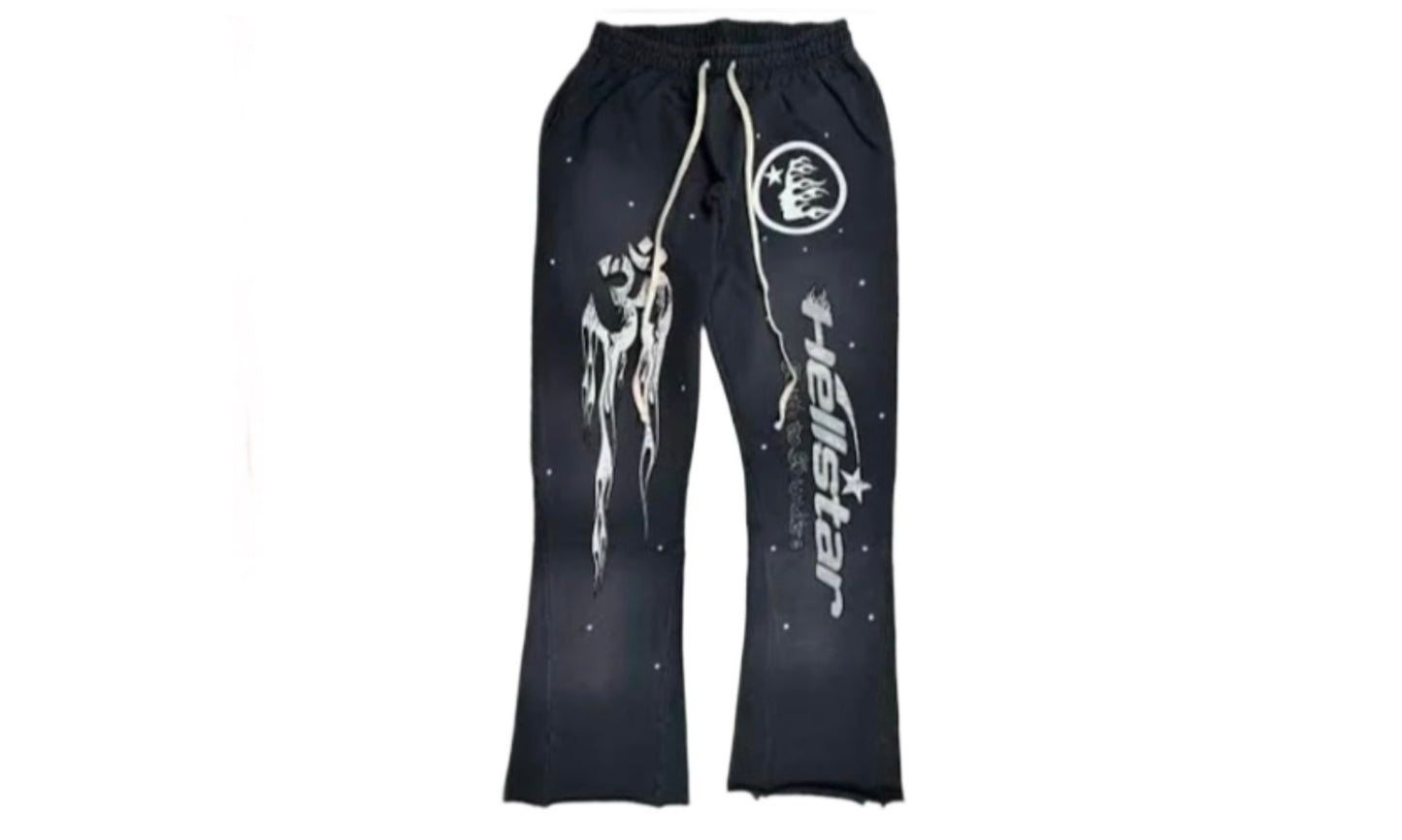 HELLSTAR RACER SWEATPANTS ‘VINTAGE BLACK’