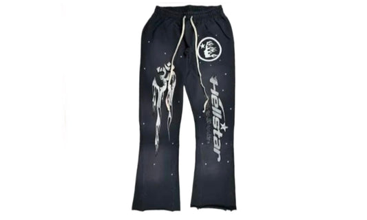 HELLSTAR RACER SWEATPANTS ‘VINTAGE BLACK’
