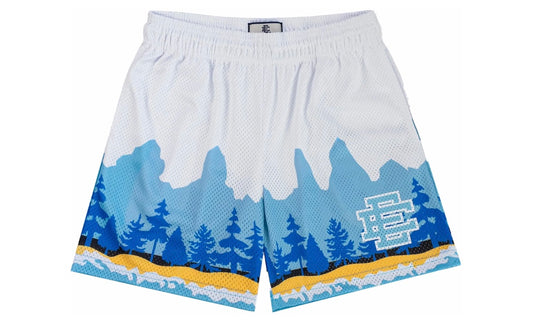 ERIC EMANUEL EE BASIC SHORT ‘WHITE / AQUA’