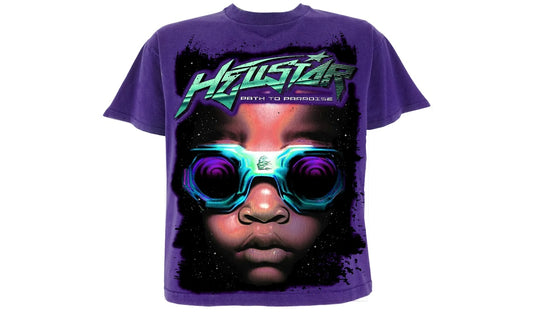 HELLSTAR GOGGLES TEE ‘PURPLE’